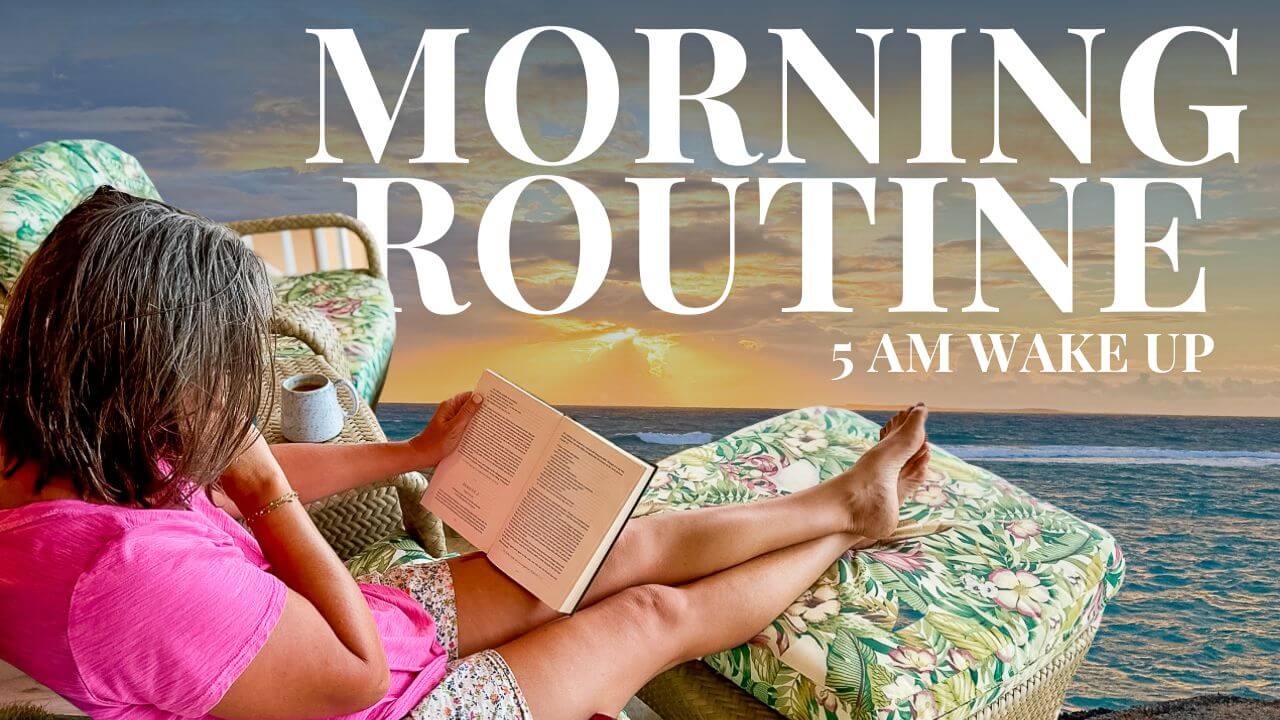 Experience our Anguilla morning routine—coffee at sunrise, a double rainbow, quiet time, simple breakfast, and laundry with an ocean breeze.